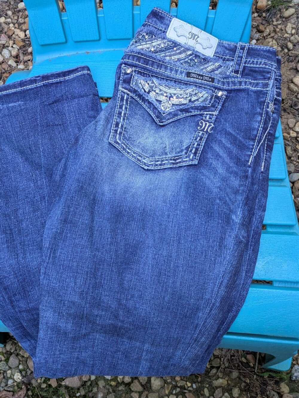 Miss Me Jeans Chloe 32/34 Boot Cut